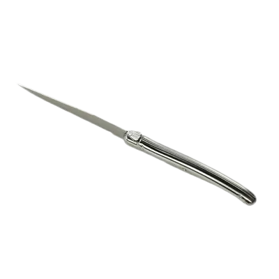 Steelite 5390S057 Steak Knife – 9" 1.2 mm Serrated, Handle, 13/0, Dubost Laguiole, Stamped – 6/Pack