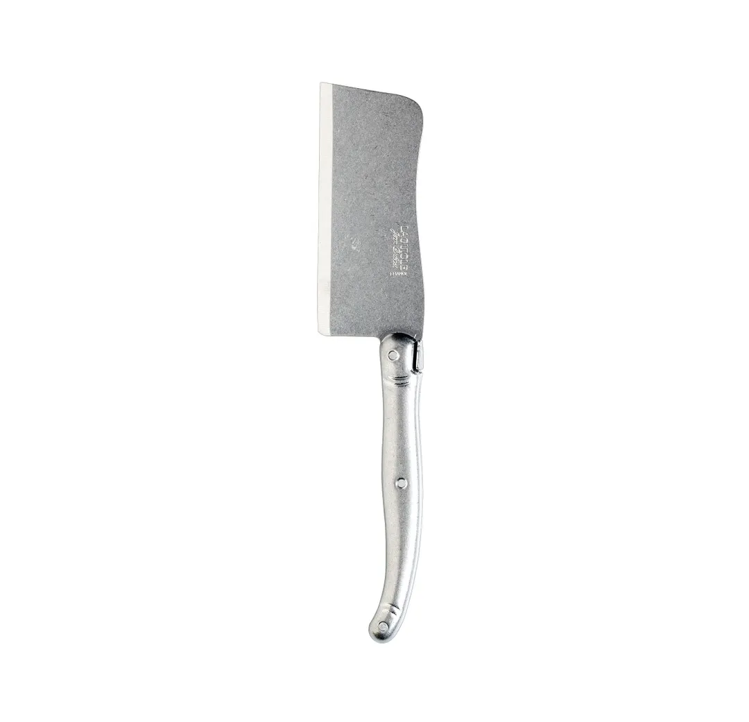 Steelite 5402S030 Cheese Cleaver, 7.5" Sharpened Stainless Steel Handle, Laguiole Design - 6/Pack