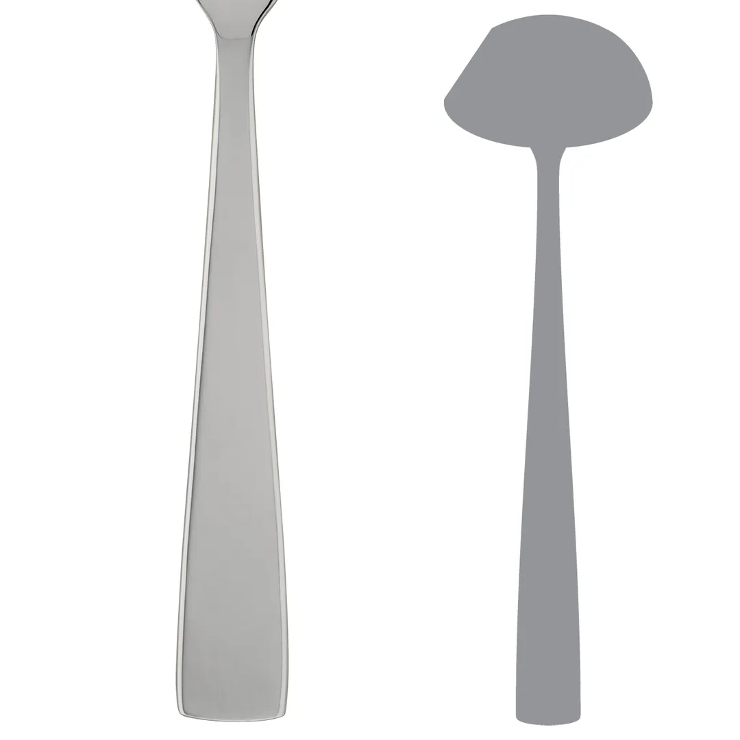 Steelite 5502J063 Soup Ladle, 11-Inch Stainless Steel La Tavola Lounge Design - 1 Dozen