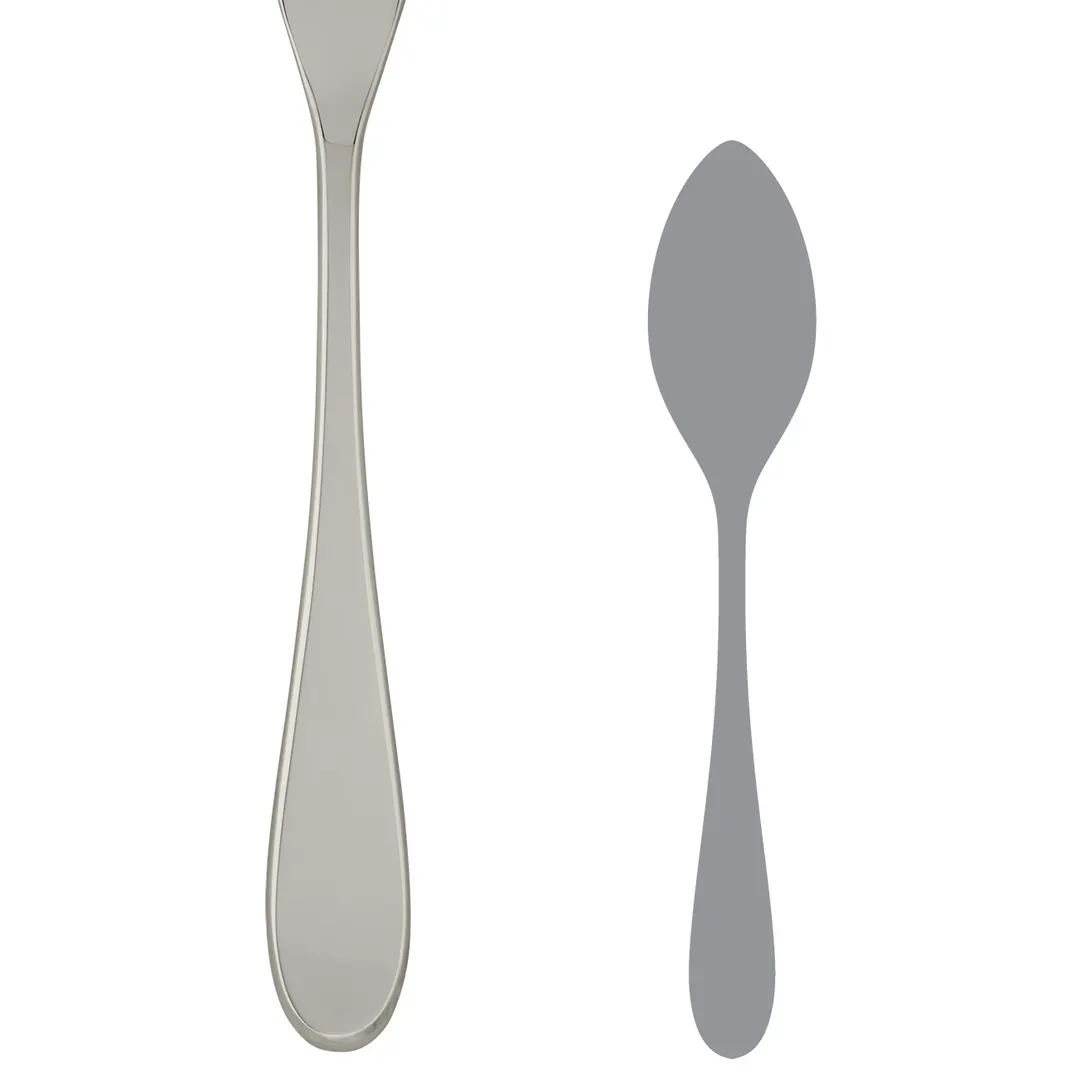Steelite 5505J004 Table Spoon, 8-1/2" La Tavola, 18/10 Stainless Steel, 7-8" - 1 Dozen