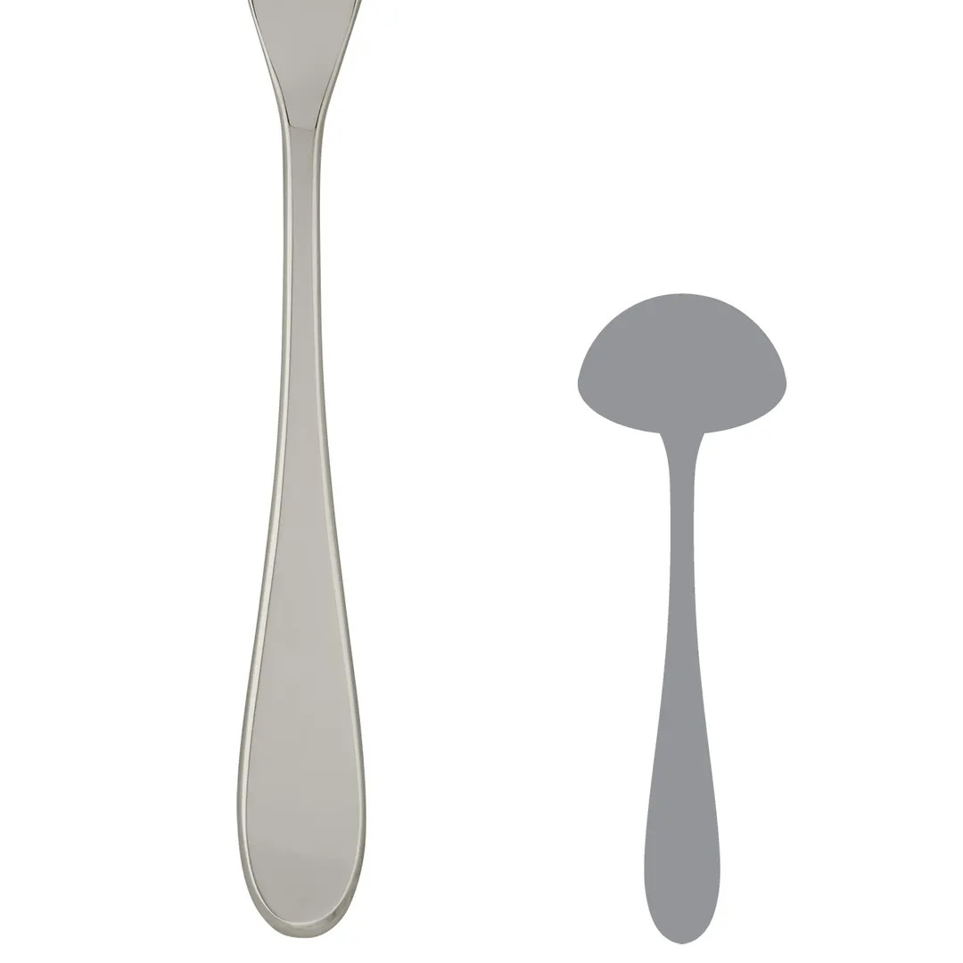 Steelite 5505J065 Sauce Ladle, 6-3/4" Length, Stainless Steel, La Tavola Premiere - 1 Dozen