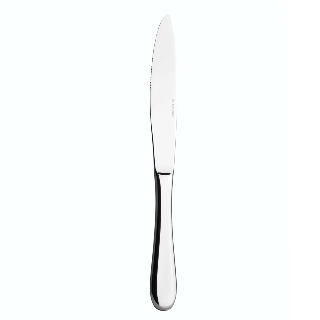 Steelite 5516J041 Dinner Knife – 9.5" Length, Handle, 18/10 Stainless Steel, Charme Finish - 1 Dozen