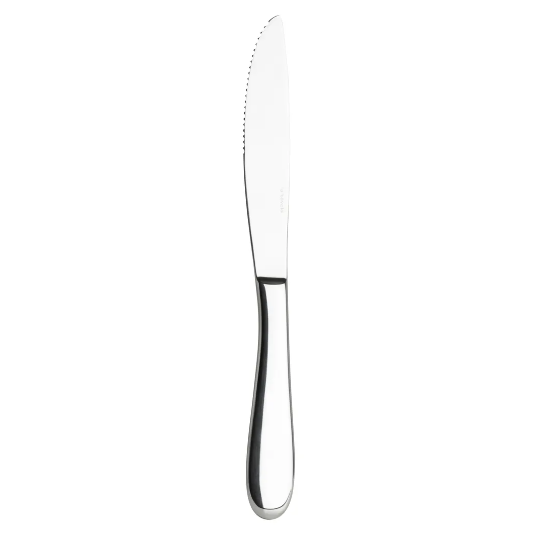 Steelite 5516J058 Forged Steak Knife, 9.5" OAL, 5" Blade, 18/10 Steel Handle, Finish - 1 Dozen