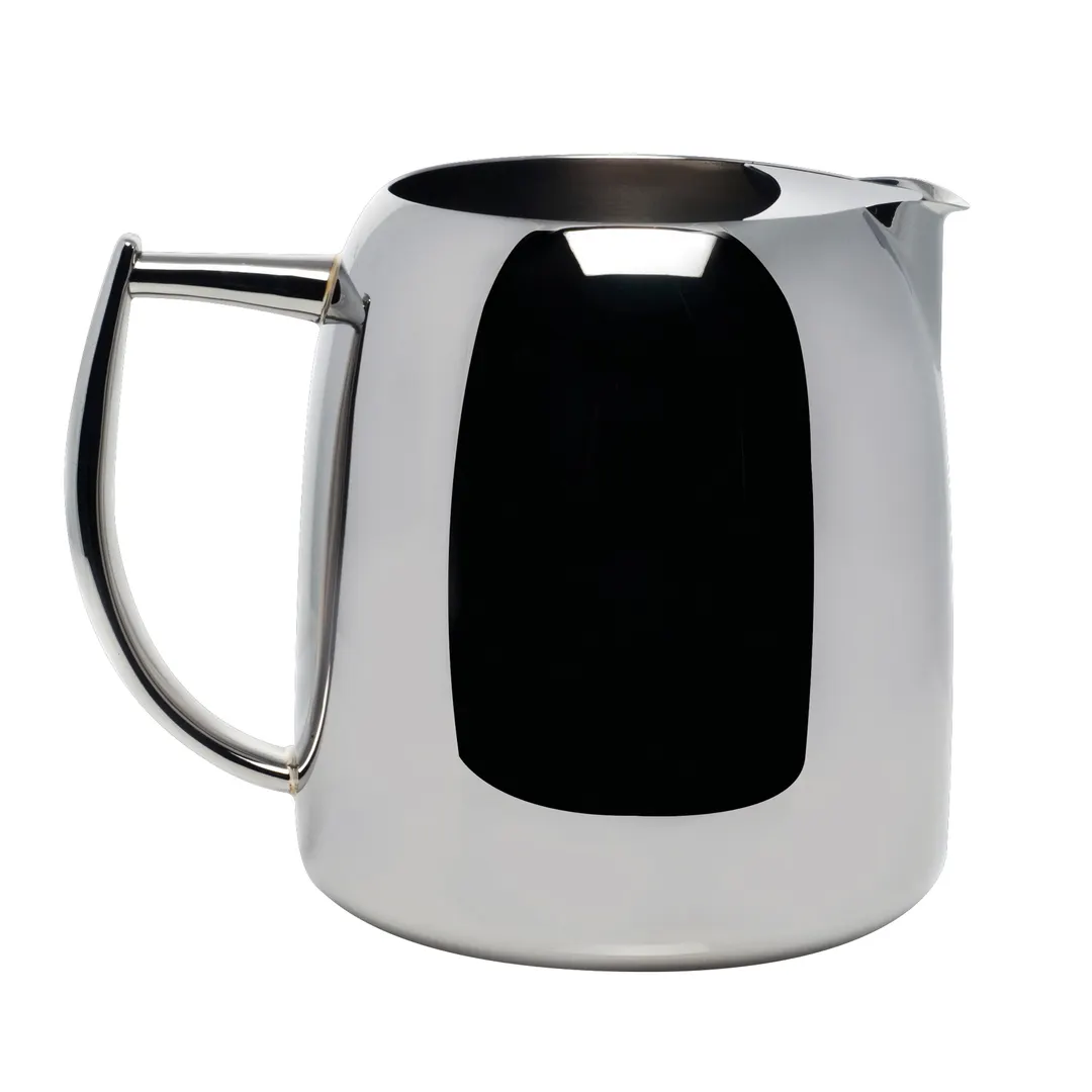 Steelite 5600J110 Water Jug with Ice Guard, 2.0 Qt (61 oz), 5.709" Height, La Tavola Metal Holloware