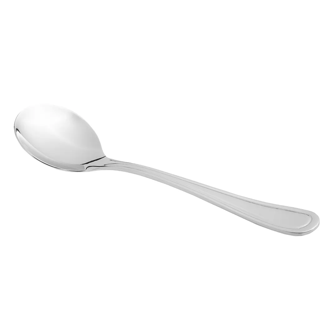 Steelite 5700SX002 Soup Spoon - Folio Montecito, 6-1/4" Bowl, 5-6" , 18/10 Stainless Steel - 1 Dozen