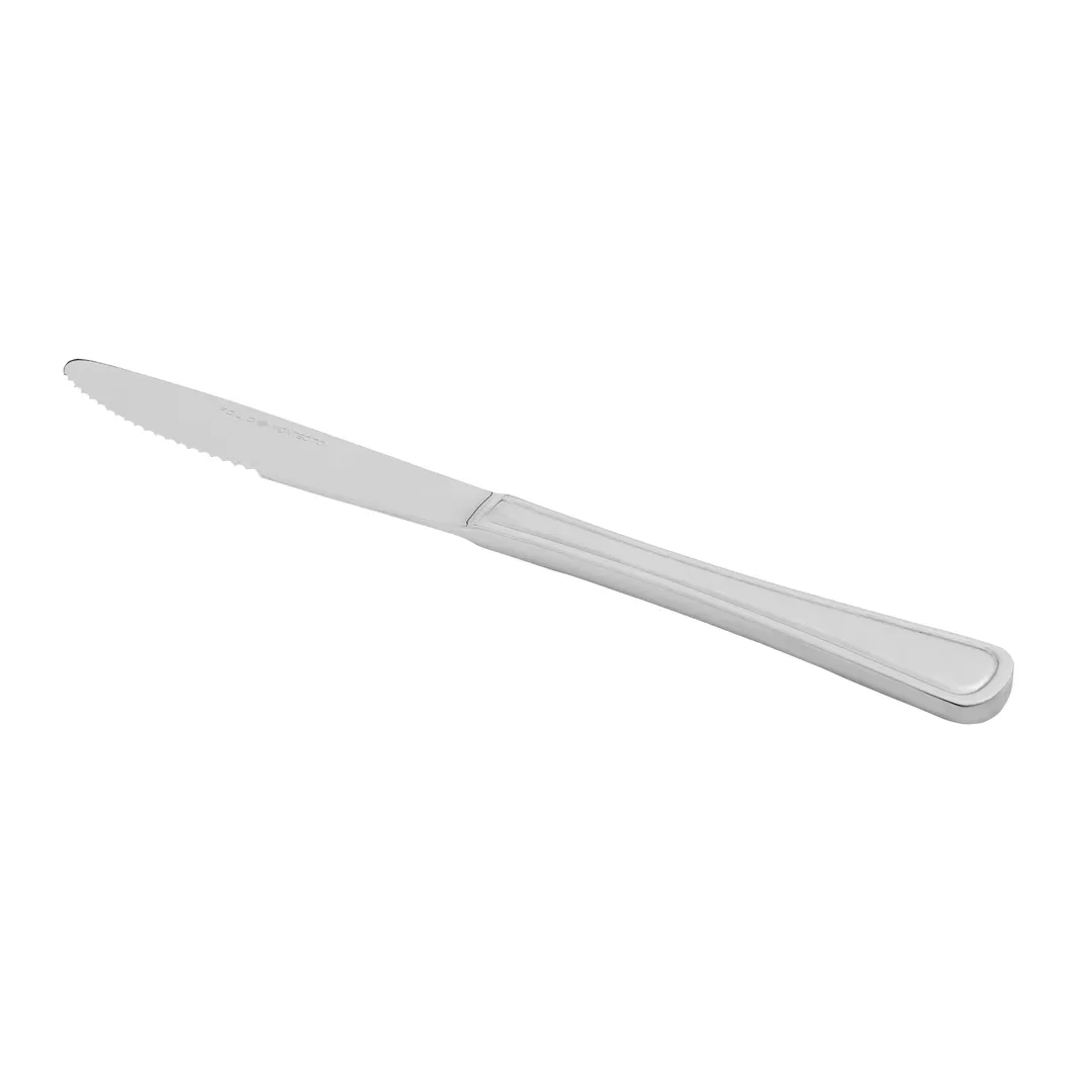 Steelite 5700SX042 Table Knife - 9" Length, 13/0 Stainless Steel Solid Handle, Montecito - 1 Dozen