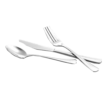 Steelite 5707SX023 Salad Fork, 6-1/2" Length 18/10 Stainless Steel Folio Flatware Americana- 1 Dozen