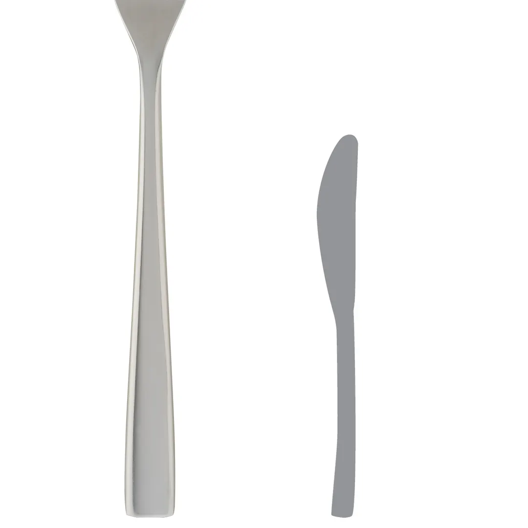 Steelite 5708SX045 Butter Knife, 7-1/4" , 13/0 Stainless Steel, Varick Flatware - 1 Dozen