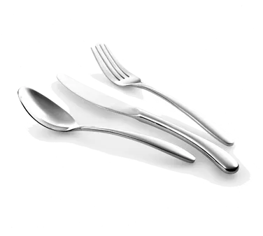 Steelite 5709SX045 Butter Knife, 7-1/4" Long, 13/0 Stainless Steel, Varick Moon Finish - 1 Dozen