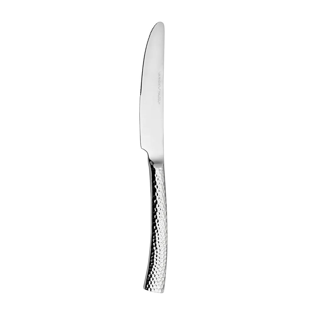 Steelite 5716SX042 - Varick Dinner Knife, 9" Length, 13/0 Stainless Steel, Solid Handle, 1 Dozen