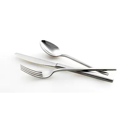 Steelite 5717SX045 Butter Knife, 7-1/4" 13/0 Stainless Steel Flatware Lissome Design - 1 Dozen