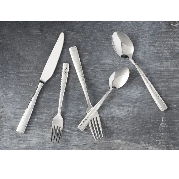 Steelite 5729SX006 Iced Tea Spoon, 7-7/8" Length, 18/10 Stainless Steel, Folio Flatware - 1 Dozen