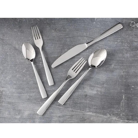 Steelite 5731SX006 Iced Tea Spoon, 7-7/8" Length, 18/10 Stainless Steel, Folio Bryce - 1 Dozen