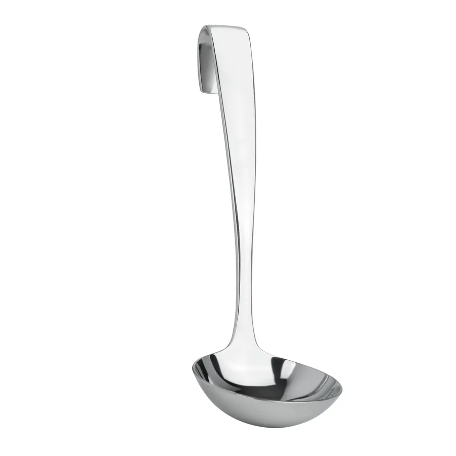 Steelite 5731SX065 Sauce Ladle, 1 oz, 7‑inch, 18/10 Stainless Steel Bryce Folio - 1 Dozen