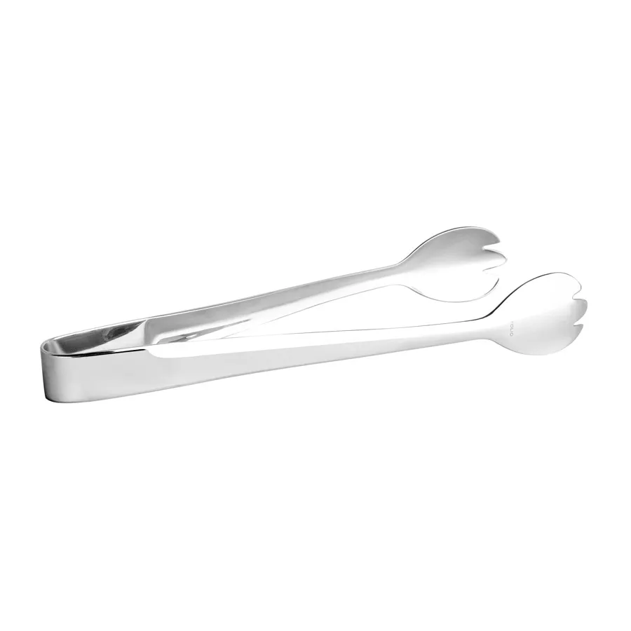 Steelite 5731SX074 Small Serving Tongs, 10-11" Length, 18/10 Stainless Steel, Bryce Folio Finish