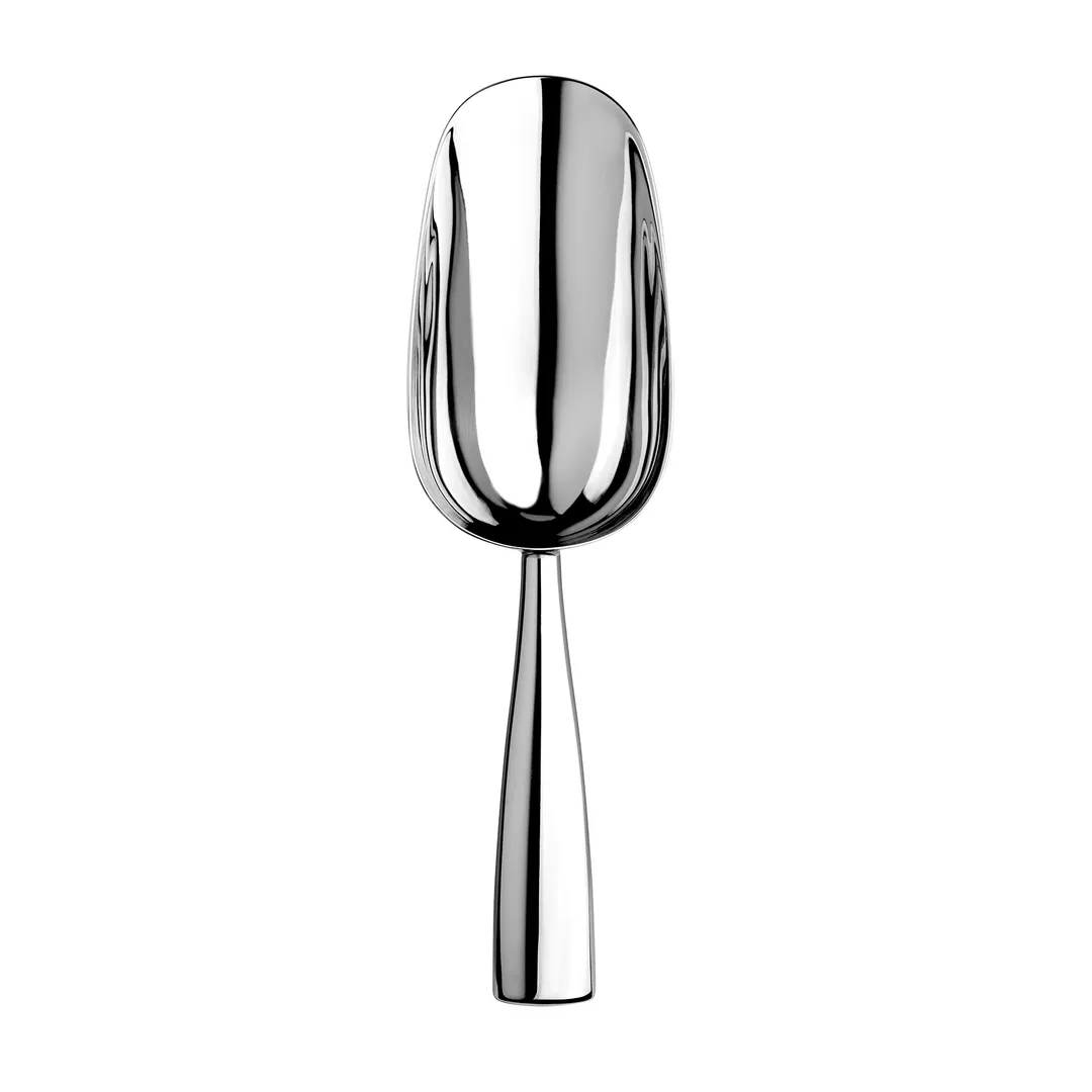 Steelite 5731SX188 Ice Scoop – 8.625" Round Bottom, 5‑8 oz, 18/10 Stainless Steel Bryce - 1 Dozen