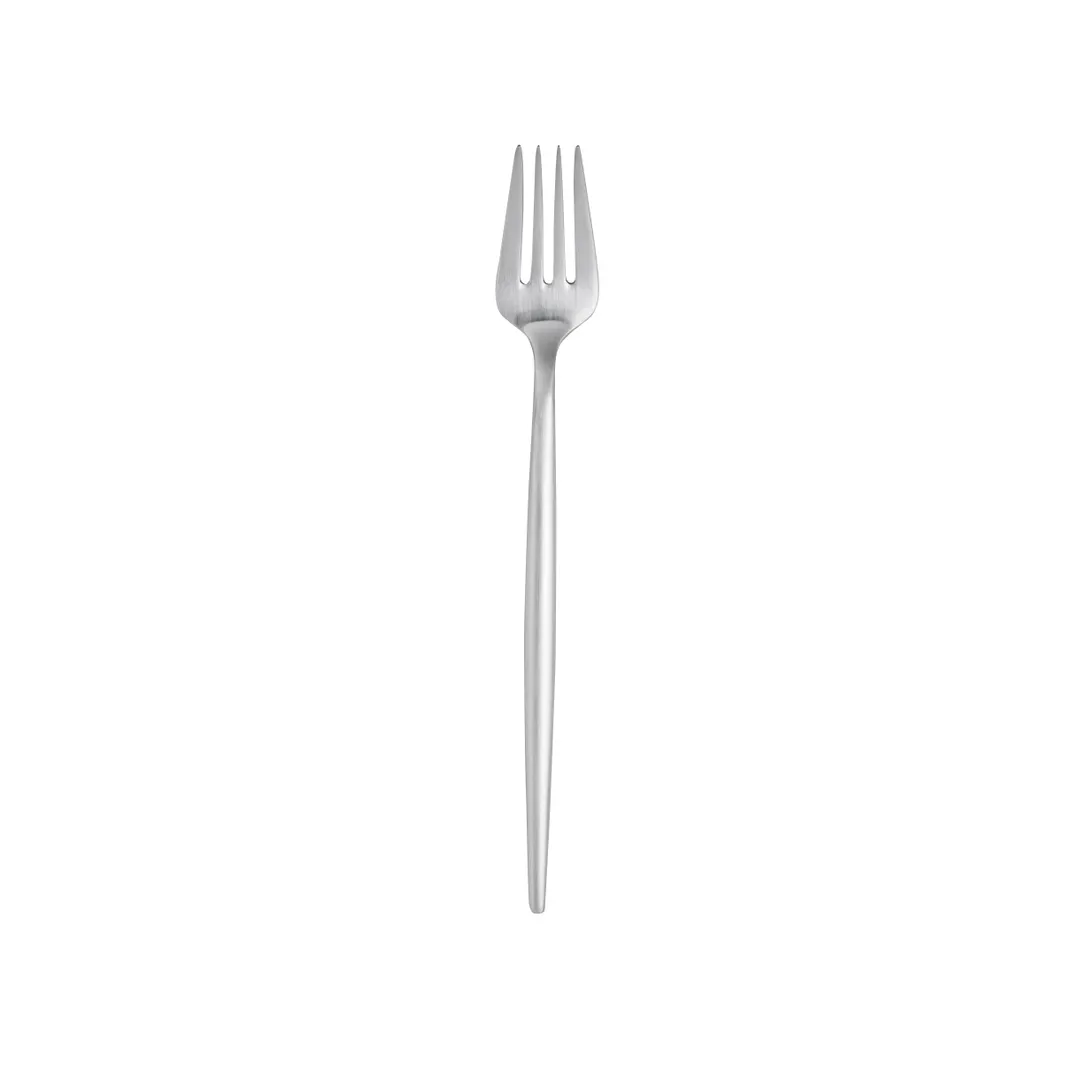 Steelite 5758SX023 - Dessert/Salad Fork, 7.25" 18/10 Stainless Steel, Folio Flatware - 1 Dozen