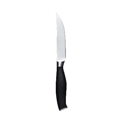 Steelite 5791WP077 Steak Knife, 9.5" Length, 4-3/4" Forged Blade, 13/0 Steel, ABS Handle - 1 Dozen