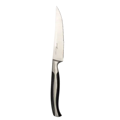 Steelite 5792WP056 - Steak Knife, 9.5" Length, 4.5" Blade, Forged Handle, 13/0 Steel Blade - 1 Dozen