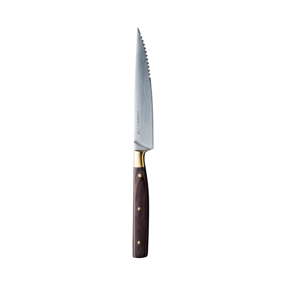 Steelite 5797WP053 Steak Knife – 9.5" 13/0 Stainless Steel, Poly Plastic Handle, 9" Overall, 6/Case