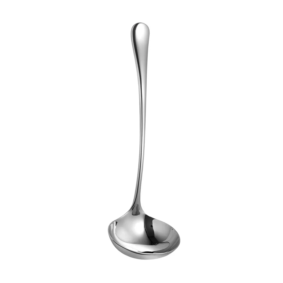 Steelite 5970SX063 Soup Ladle – 12-1/4" 1‑Piece 18/10 Stainless Steel, Robert Welch Design – 1 Dozen
