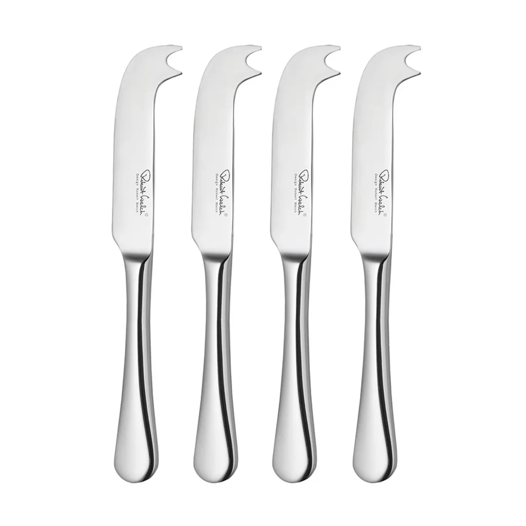 Steelite 5970SX268 Cheese Knife Set, 8-1/4" 4-Piece 18/10 Stainless Steel, Robert Welch - 1 Dozen