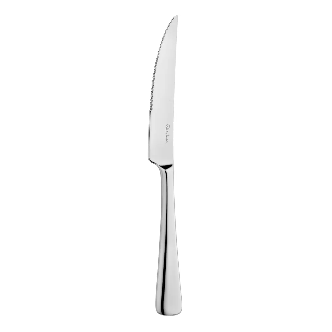 Steelite 5971SX056 Steak Knife, 9-5/8" 13/0 Stainless Steel, Stainless Steel Handle, 8‑9" - 1 Dozen