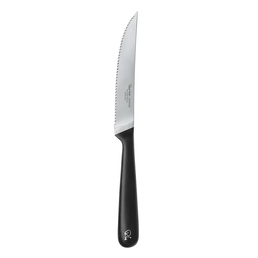 Steelite 5979SX009 Knife – 9-3/4" Overall / 4-3/4" Blade, 13/0 Steel, Polymer Handle - 1 Dozen