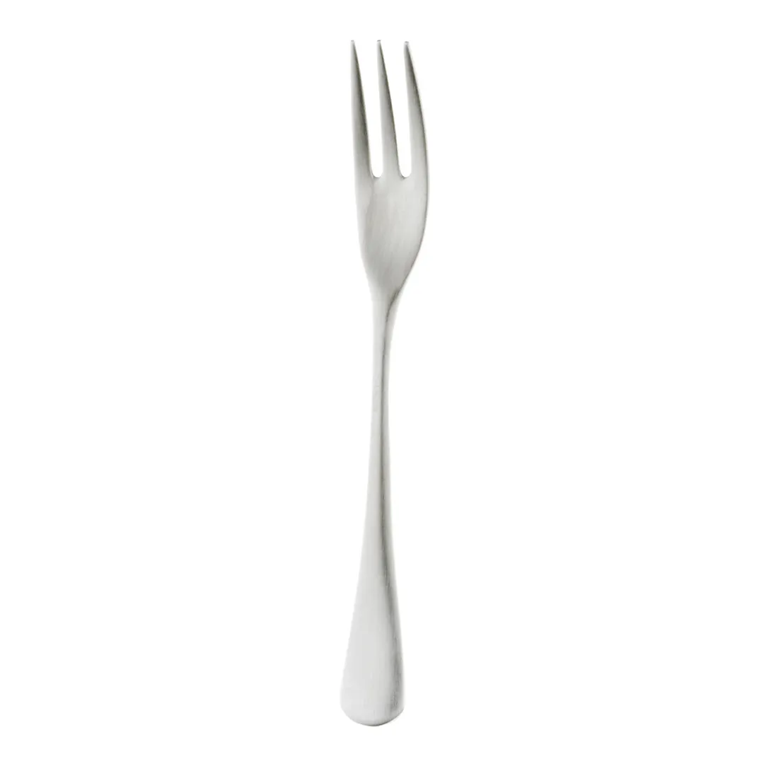 Steelite 5990SX025 Oyster Cocktail Fork 5.5" 18/10 Stainless Steel Radford Satin Finish - 1 Dozen