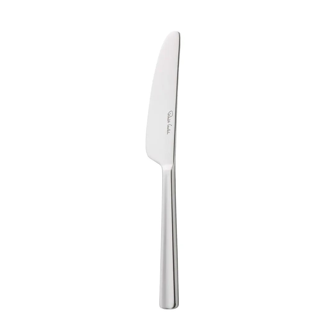 Steelite 6012SX045 Butter Knife, 6.25" Stainless Steel, Robert Welch Finish, 5-6" Length - 1 Dozen