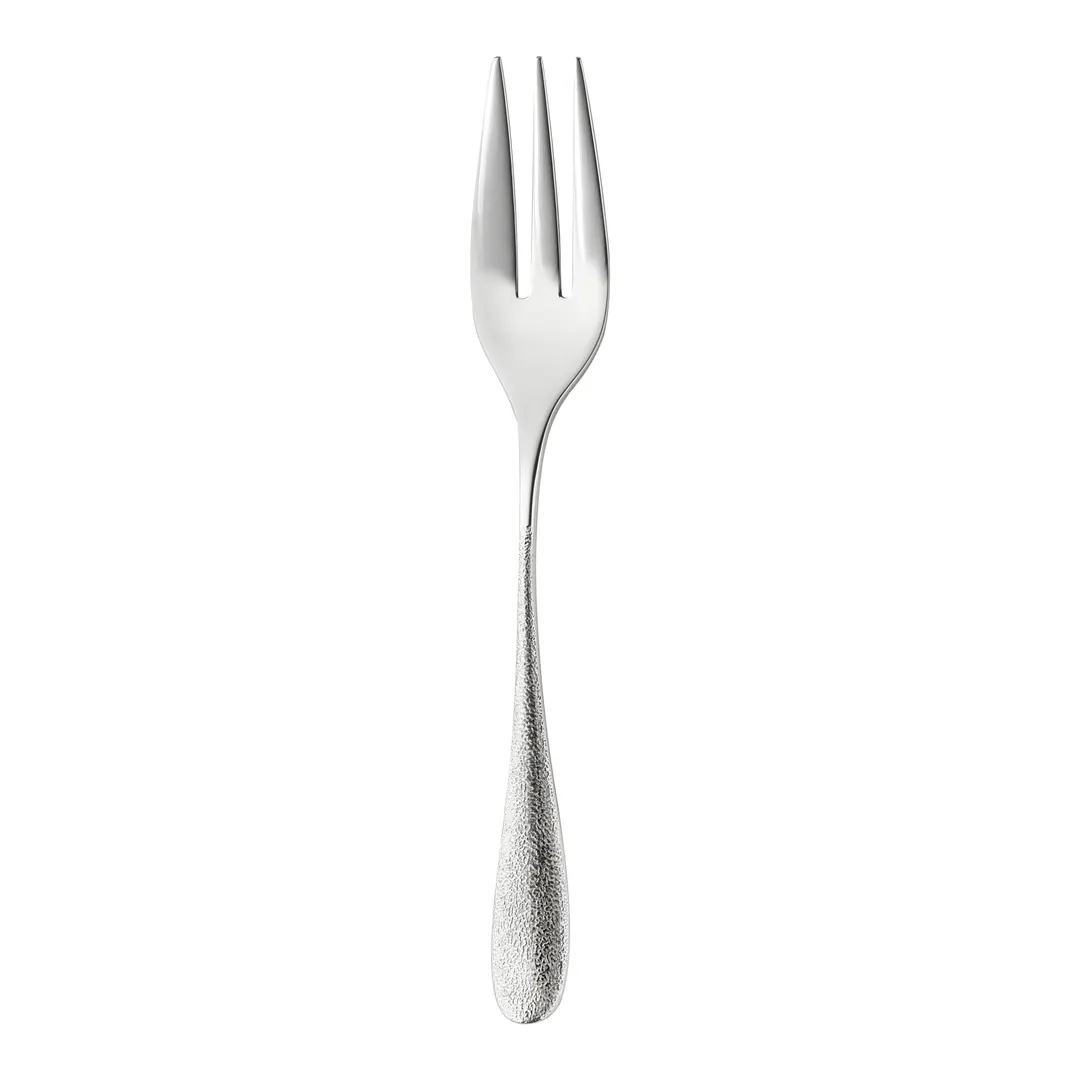 Steelite 6032SX068 Pastry Fork, 6.375" Sandstone, 18/10 Stainless Steel, Performance - 1 Dozen