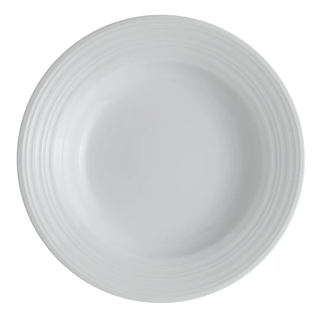 Steelite 61100ST0125 - Royal Porcelain Round Soup Bowl 9.25" x 1.75", 11 Oz, Oven Safe 500°F - 36/Case