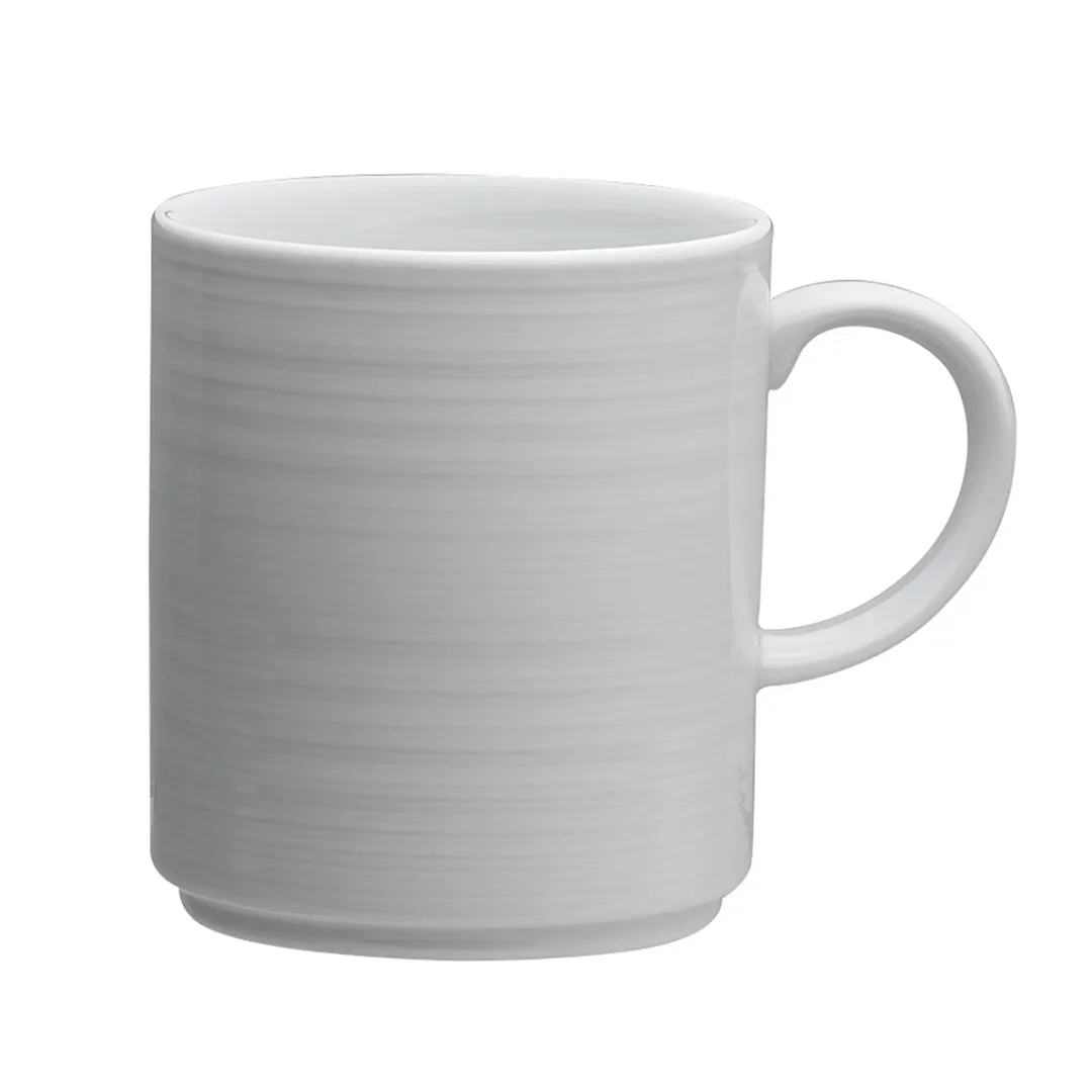 Steelite 61100ST0139 China Mug – 12‑13 oz, 4.5" x 3.875" Porcelain, Oven Safe 500°F - 36/Case