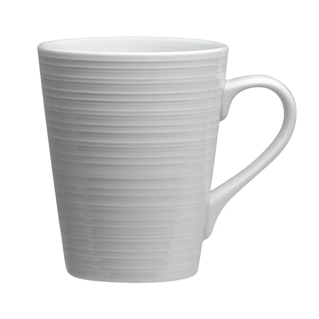Steelite 61100ST0140 - Belisa China Mug, 13 oz (5.0" x 3.875"), Oven Safe to 500°F - 36/Case