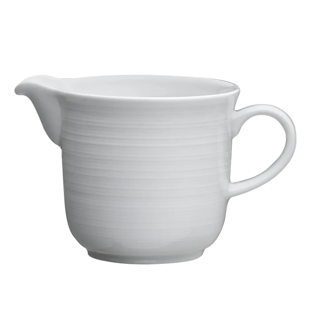 Steelite 61100ST0143 - Porcelain Creamer Pitcher, 10 oz, 5.375" x 3.375", Oven Safe 500°F - 36/Case
