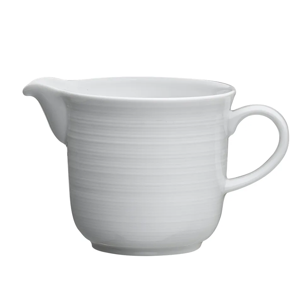 Steelite 61100ST0144 Belisa Creamer Pitcher 6.0 Oz 4.75"x2.875", Oven Safe, Handle - 36/Case