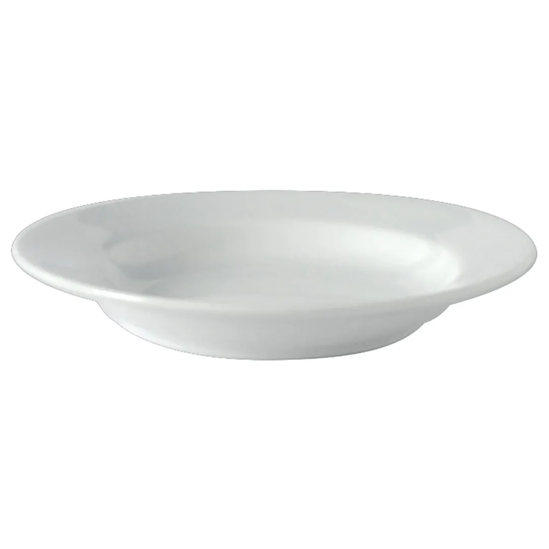 Steelite 61101ST0279 - 12 Oz Round Porcelain Pasta Bowl, 9.25" Dia, Oven Safe 500°F - 36/Case