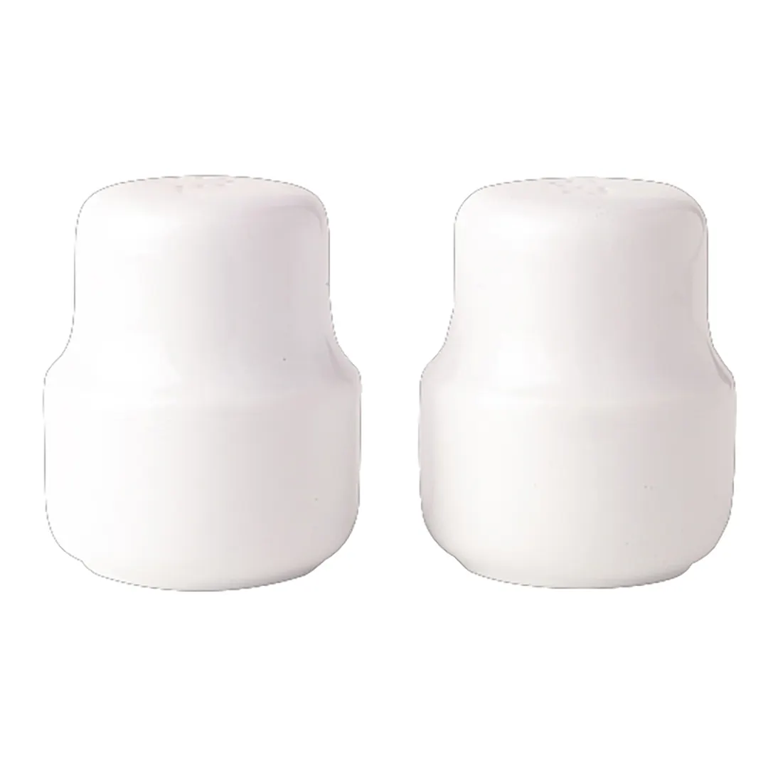 Steelite 61101ST0292 - Avalon Porcelain Pepper Shaker, 2.38" x 2.0", Oven Safe 500°F - 36/Case