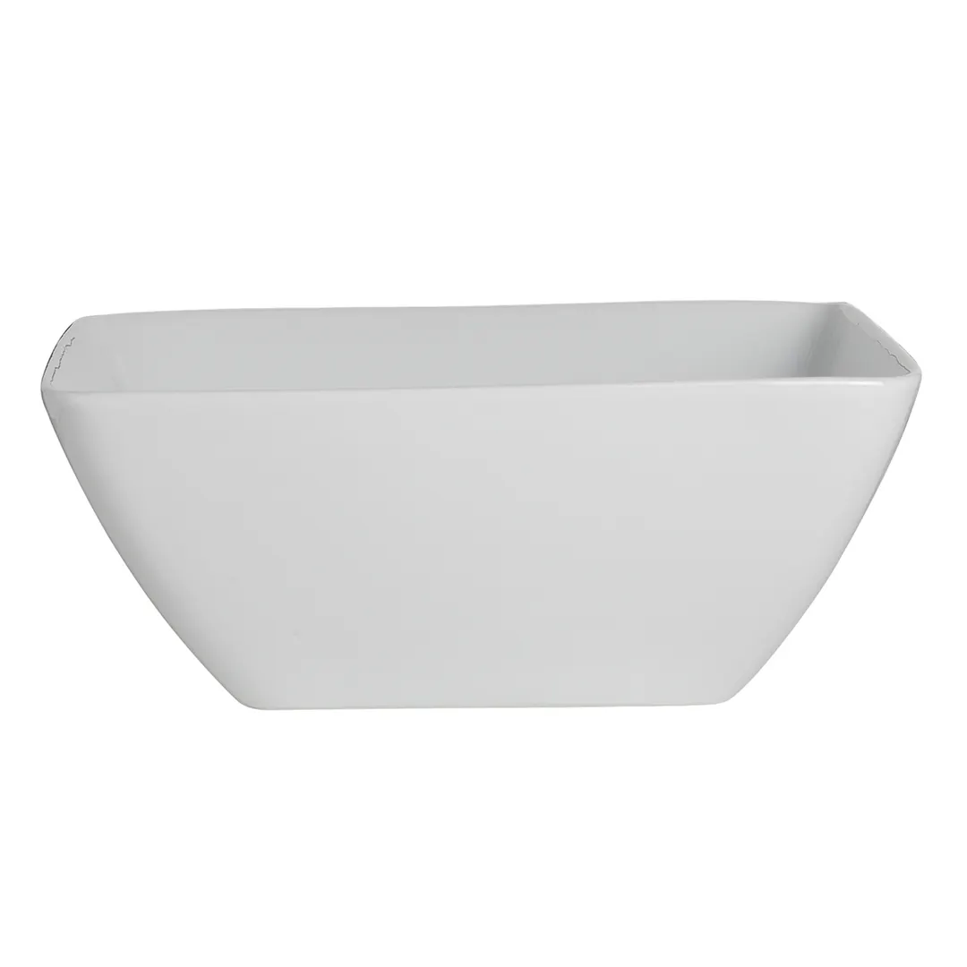 Steelite 61103ST0428 - 10" Square Porcelain Bowl Tahara 3.37 Qt (97‑127 Oz) Oven Safe 500°F - 6/Case