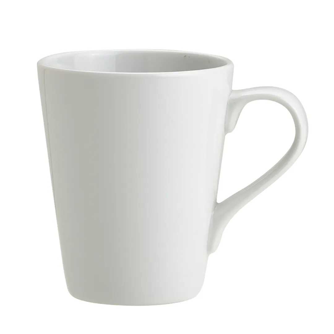 Steelite 61103ST0434 China Mug, 13 oz (5.125" x 4.38"), Tahara Porcelain, Oven Safe 500°F - 36/Case