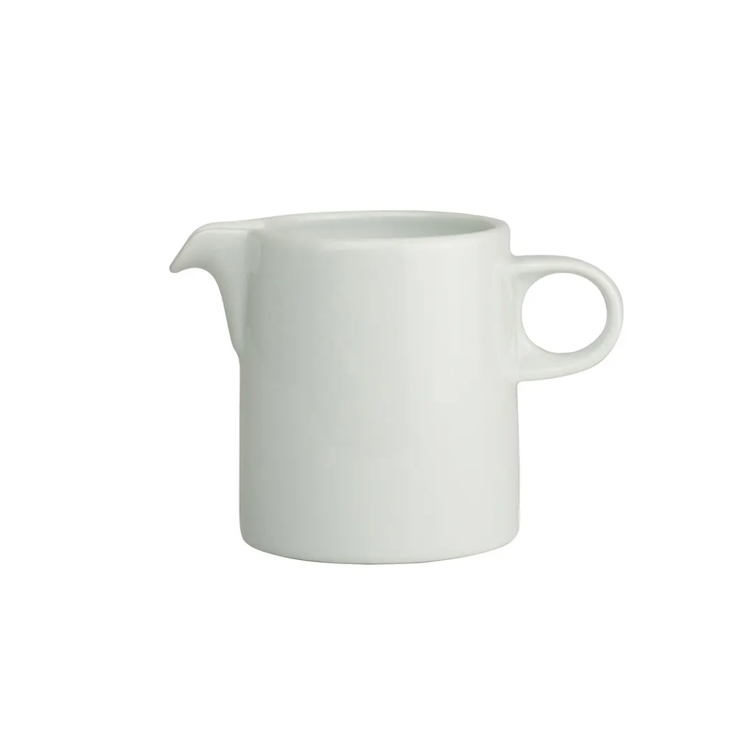 Steelite 61104ST0518 Creamer Pitcher, 5.0 oz (4.25" x 3.0"), Porcelain, 500°F Safe, Handle - 36/Case