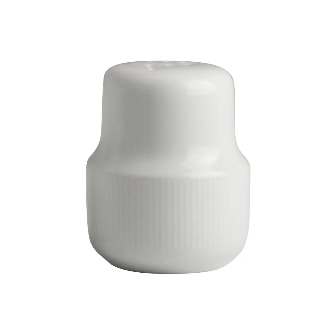 Steelite 61105ST0292 Pepper Shaker, 2" x 2.38" Porcelain Vortex, Oven Safe 500°F, 1 Dozen