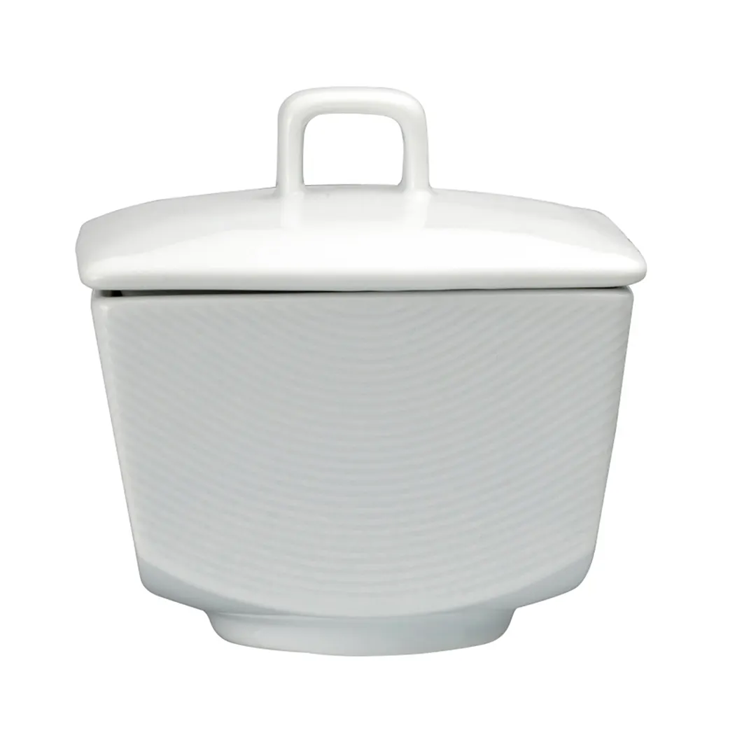 Steelite 61105ST0524 Sugar Bowl Lid, 11.75 oz, 4.0" x 4.0" x 3.88" Porcelain, Safe 500°F - 36/Case