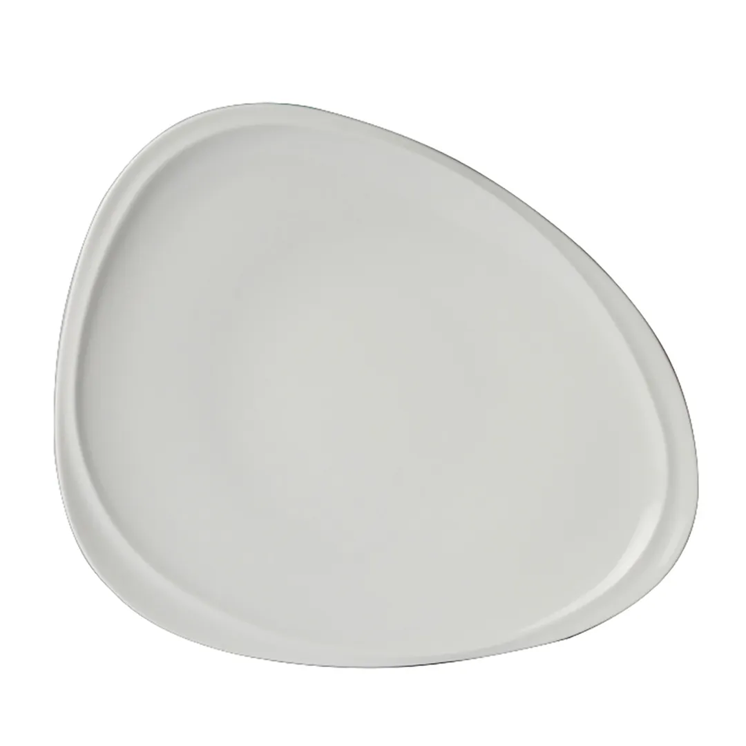 Steelite 61110ST0706 Platter, 13" x 11.875" Drift Royal Porcelain, Oven Safe to 500°F, 6/Case