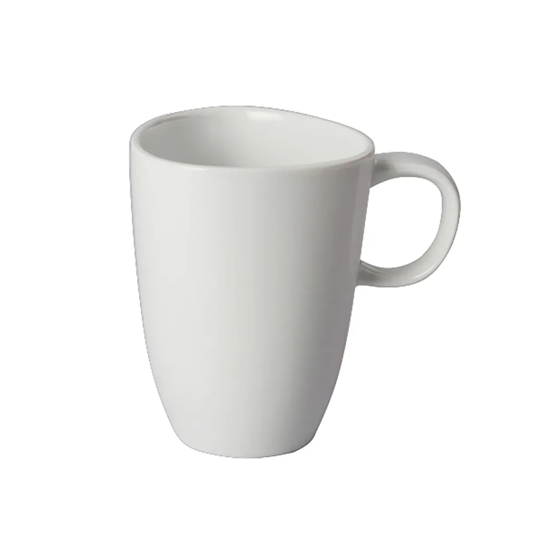 Steelite 61110ST0715 - 12 Oz Drift China Mug, 4.5" x 4.25" Porcelain, Oven Safe to 500°F - 36/Case