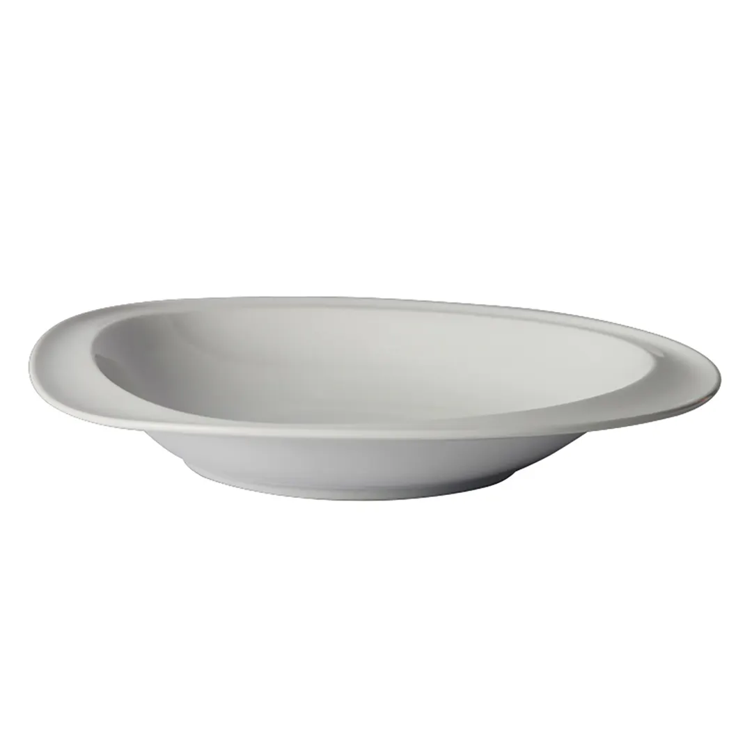 Steelite 61110ST0720 - 8" Rim Soup Bowl, 20 oz, Royal Porcelain Drift, Oven Safe to 500°F - 36/Case