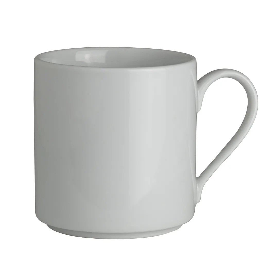 Steelite 61191ST7863 - 4.0 Oz Cool Blue‑White Porcelain Cup, 2.25" x 2.375", Essence Design - 1 Dozen