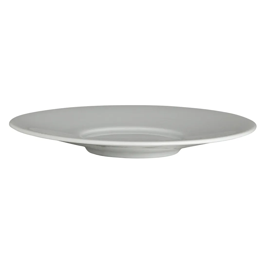 Steelite 61191ST7864 China Saucer, 4.5" Round Porcelain, Cool Blue‑White Essence Design - 1 Dozen