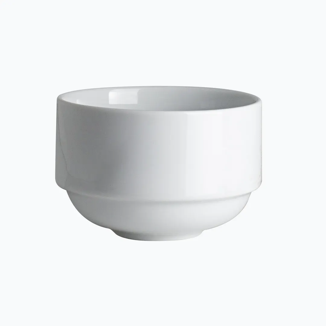Steelite 61191ST7873 Bouillon Cup, 4" x 2.625" Porcelain, 11 oz, Blue-White Design - 1 Dozen