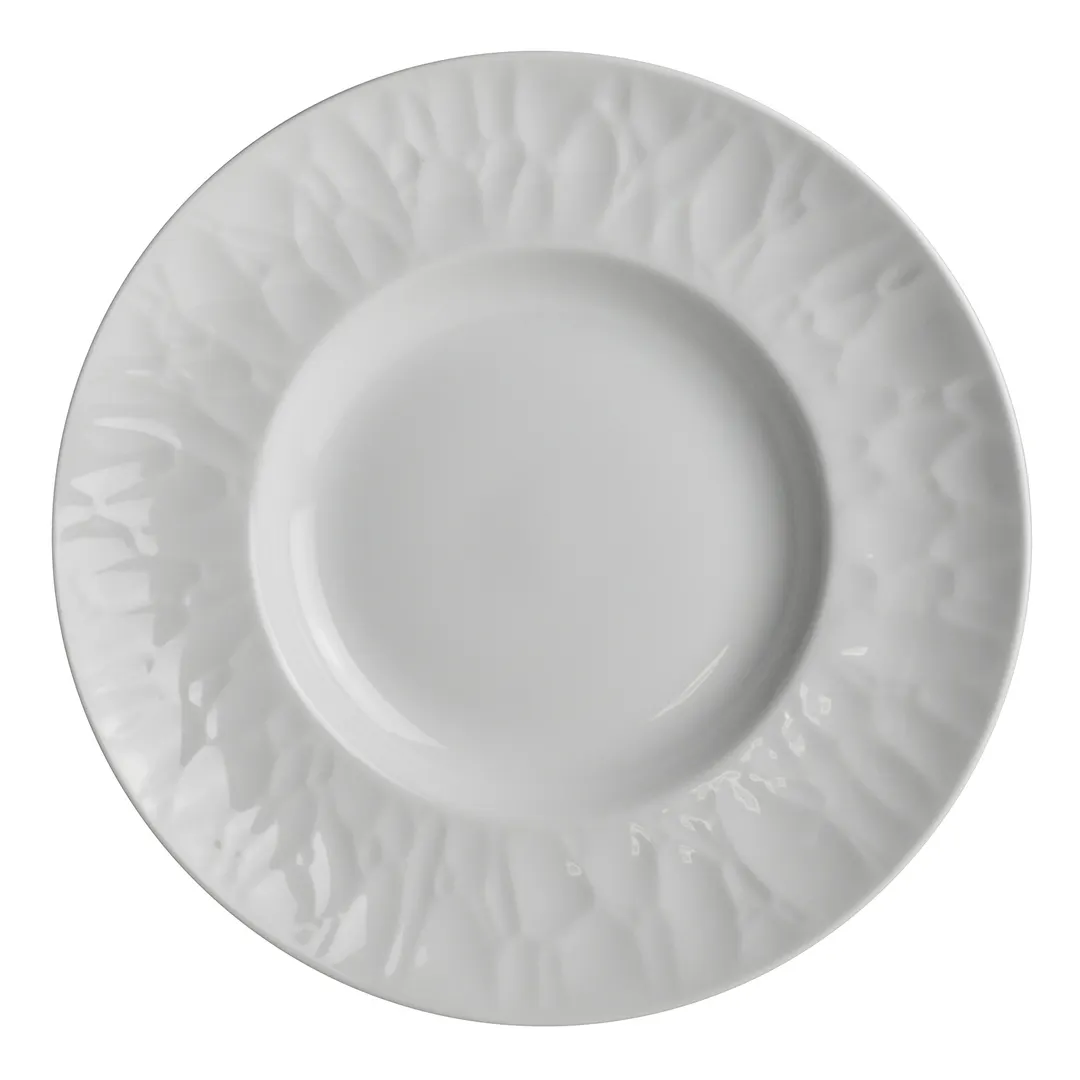 Steelite 61192ST7922 - Salad Wing Bowl, 5.25 oz (10.5" x 2.0"), Rnd Blue‑White Porcelain - 1 Dozen